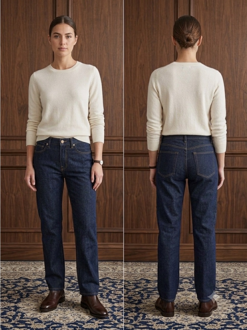 GAP Women's Bootcut Jeans
Dark Rinse Wash  Sz 29×32 (HOL 18)